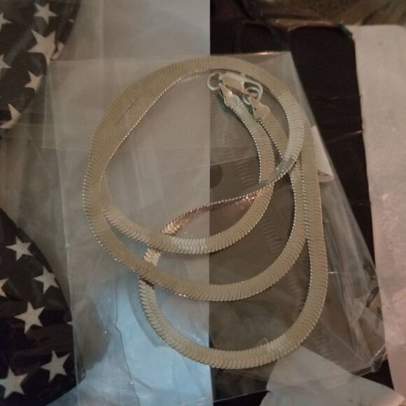 50cm Silver Snake chain  - Picture 5 of 6